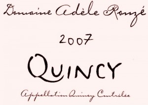 Domaine Adele Rouze Quincy